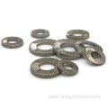 Carbon steel Dacromet double stack self-locking washers